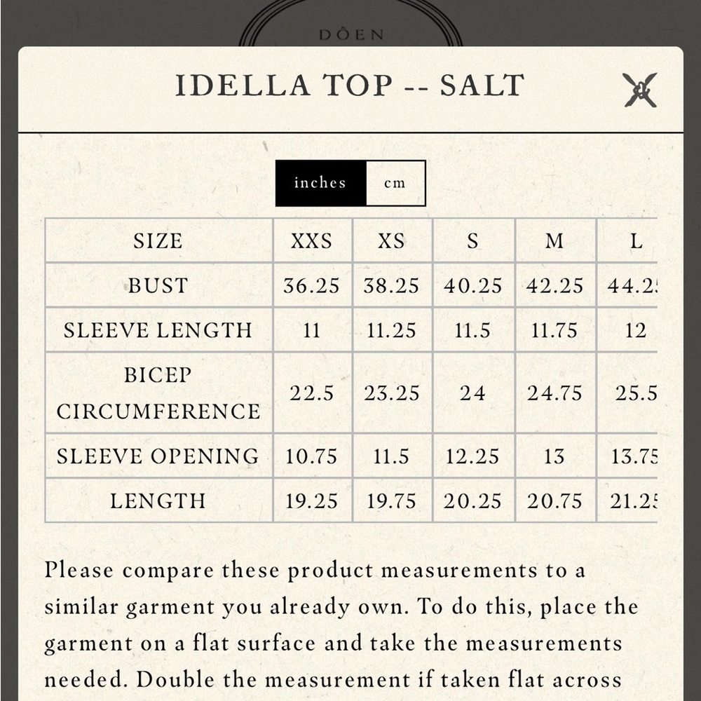 Doen Idella Top - Picture 3 of 3